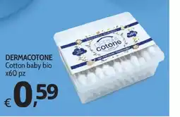 Primo Prezzo Derma cotone Cotton baby bio offerta