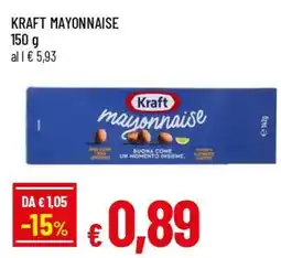 Famila Superstore Kraft mayonnaise offerta