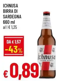 Famila Superstore Ichnusa birra di Sardegna offerta