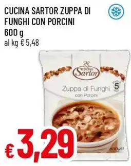 Famila Superstore Zuppa di Funghi con Porcini Sartor offerta