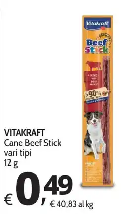 Primo Prezzo Vitakraft Cane Beef Stick offerta
