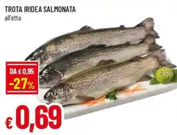 Famila Superstore Trota iridea salmonata offerta