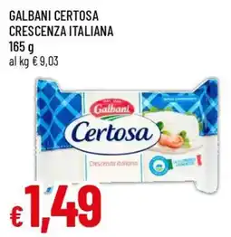 Famila Superstore Galbani Certosa Crescenza Italiana offerta