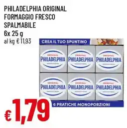 Famila Superstore Philadelphia Original formaggio fresco spalmabile offerta
