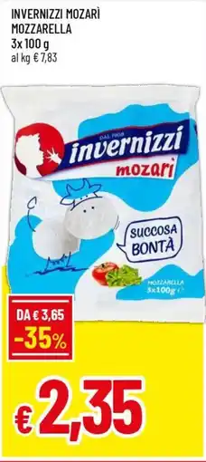 Famila Superstore Invernizzi mozzarella offerta