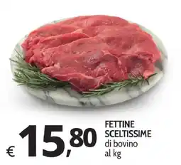 Primo Prezzo Fettine sceltissime di bovino offerta