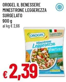 Famila Superstore Orogel minestrone leggerezza benessere offerta