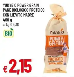Famila Superstore YukyBio Power Grain Pane Biologico Proteico con Lievito Madre offerta