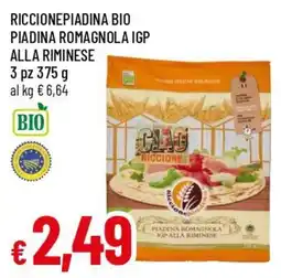 Famila Superstore Riccionepiadina bio piadina romagnola igp alla riminese offerta