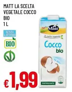 Famila Superstore Matt la scelta vegetale cocco bio offerta