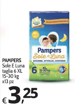 Primo Prezzo Pampers Sole E Luna offerta
