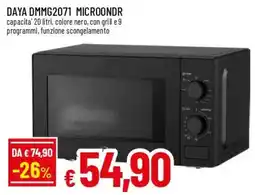 Famila Superstore Daya microonde offerta