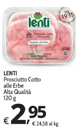 Primo Prezzo Lenti Prosciutto Cotto alle Erbe offerta
