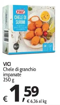 Primo Prezzo Vici Chele di granchio impanate offerta