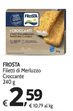 Primo Prezzo Frosta Filetti di Merluzzo Croccante offerta