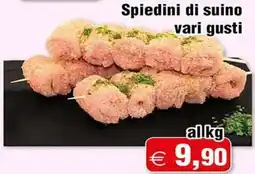 Magazzini Smart Spiedini di suino vari gusti offerta