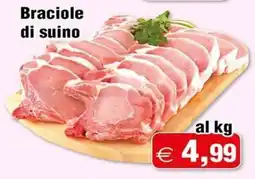 Magazzini Smart Braciole di suino offerta