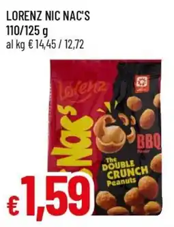 Famila Superstore Lorenz Nic Nac's The Double Crunch Peanuts offerta