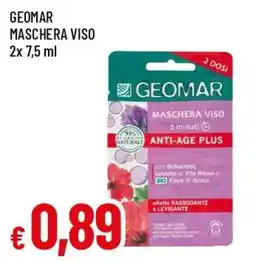 Famila Superstore Geomar maschera viso offerta