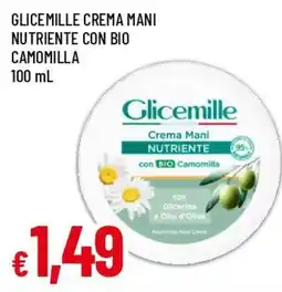 Famila Superstore Glicemille Crema Mani Nutriente con Bio Camomilla offerta