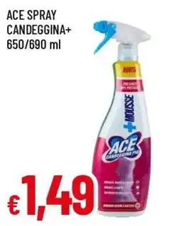 Famila Superstore Mousse+ Ace Candeggina+ offerta