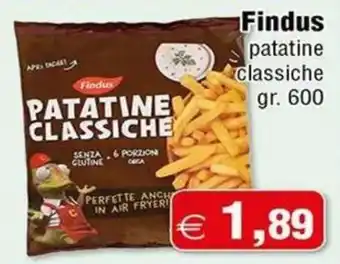 Findus patatine classiche