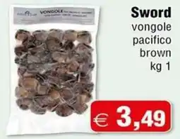Magazzini Smart Sword vongole pacifico brown offerta