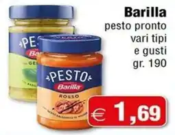 Magazzini Smart Barilla pesto pronto offerta