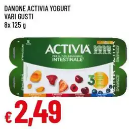 Famila Superstore Danone Activia yogurt vari gusti offerta