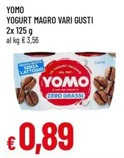 Famila Superstore Yomo yogurt magro vari gusti offerta
