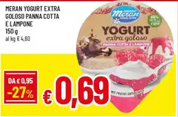 Famila Superstore Meran yogurt extra goloso panna cotta e lampone offerta