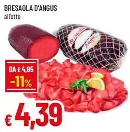 Famila Superstore Bresaola d'Angus offerta