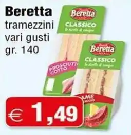 Magazzini Smart Beretta tramezzini classico offerta