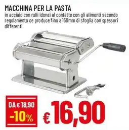 Famila Superstore Macchina per la pasta offerta
