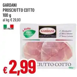 Famila Superstore Prosciutto cotto Gardani offerta