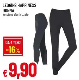 Famila Superstore Leggings Happiness Donna offerta