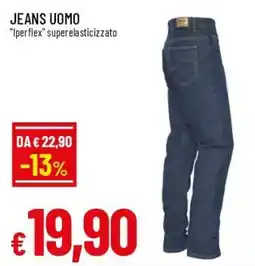 Famila Superstore Jeans uomo Iperflex superelasticizzato offerta