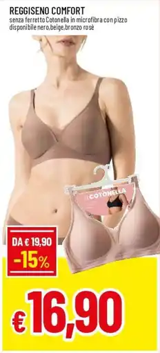 Famila Superstore Reggiseno Comfort Cotonella offerta