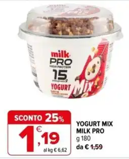 Iperal Yogurt Mix Milk Pro offerta