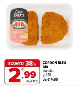 Iperal Cordon bleu AIA classico offerta
