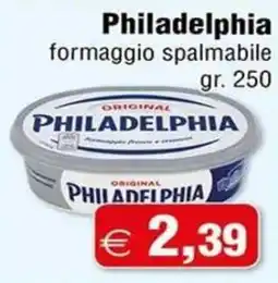 Magazzini Smart Philadelphia formaggio spalmabile offerta