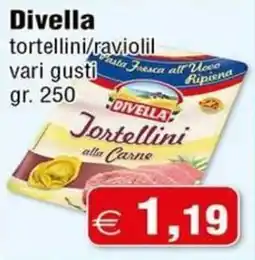 Magazzini Smart Divella tortellini alla carne offerta