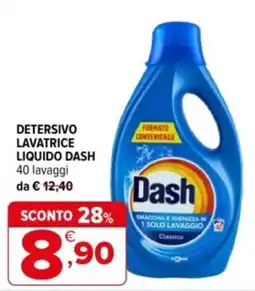 Iperal Detersivo lavatrice liquido Dash offerta