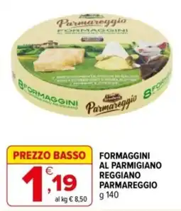 Iperal Formaggini al Parmigiano Reggiano Parmareggio offerta
