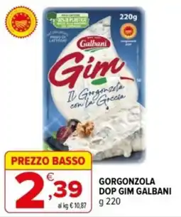 Iperal Gorgonzola DOP Gim Galbani offerta