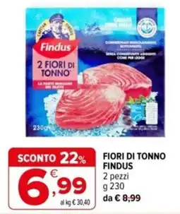 Iperal Fiori di tonno Findus offerta