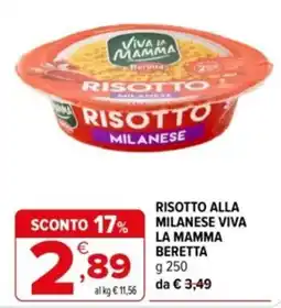 Iperal Risotto alla Milanese Viva la Mamma Beretta offerta