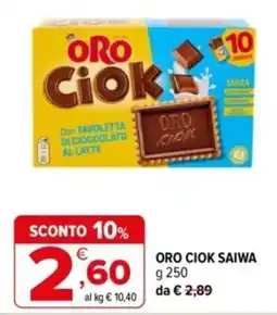 Iperal Oro Ciok Saiwa offerta