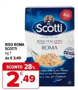 Iperal Riso Roma Scotti offerta