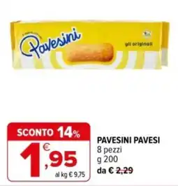 Iperal Pavesini Pavesi offerta